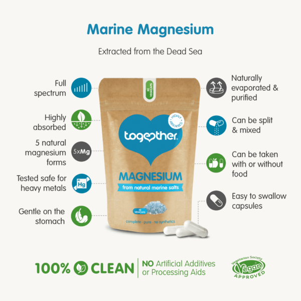 Marine Magnesium - 30 caps - Afbeelding 2