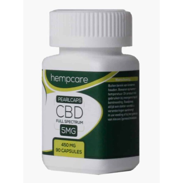 CBD Pearlcaps 5MG - 90 stuks