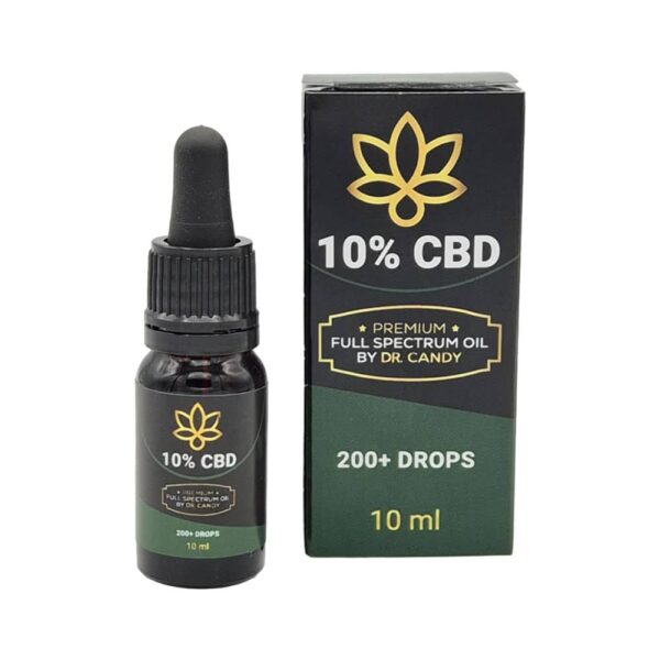 Premium Full Spectrum CBD Olie 10 % - 10 ML