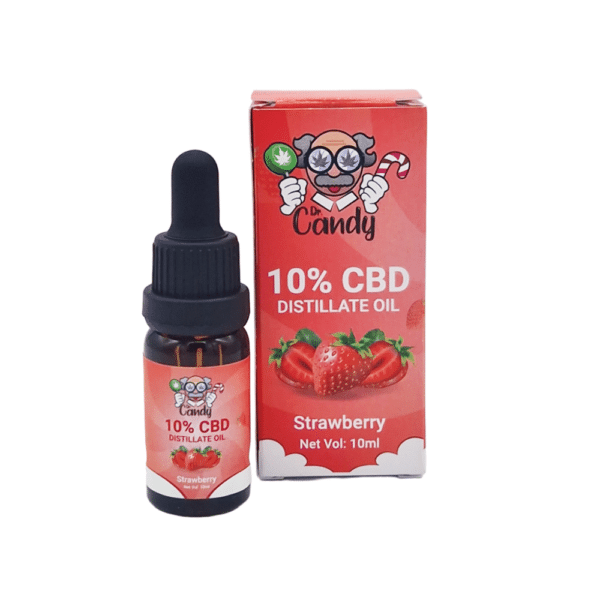 CBD Olie Aardbei 10% - 10ML (1000MG)