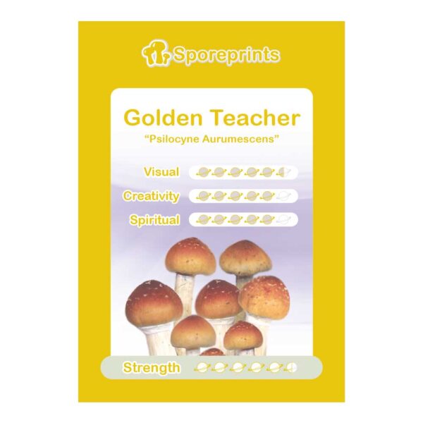 Golden Teacher Sporeprint