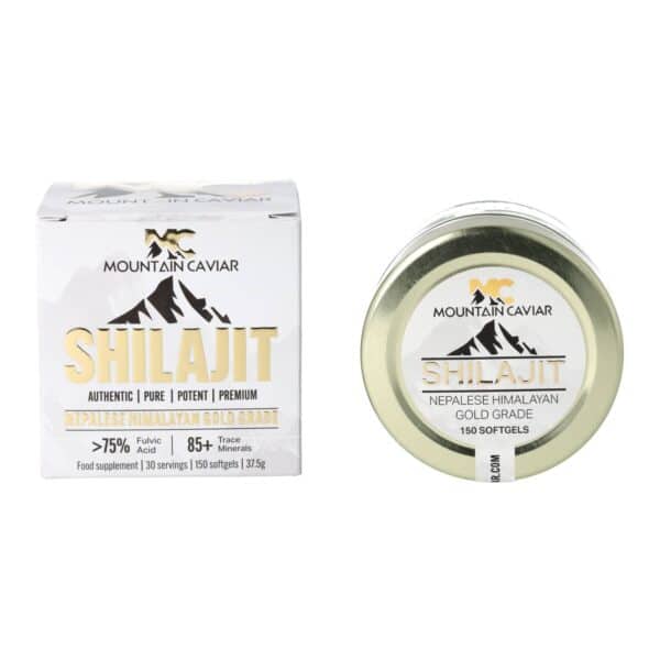 Mountain Caviar Original Himalayan Shilajit - 150 Softgels - Afbeelding 2