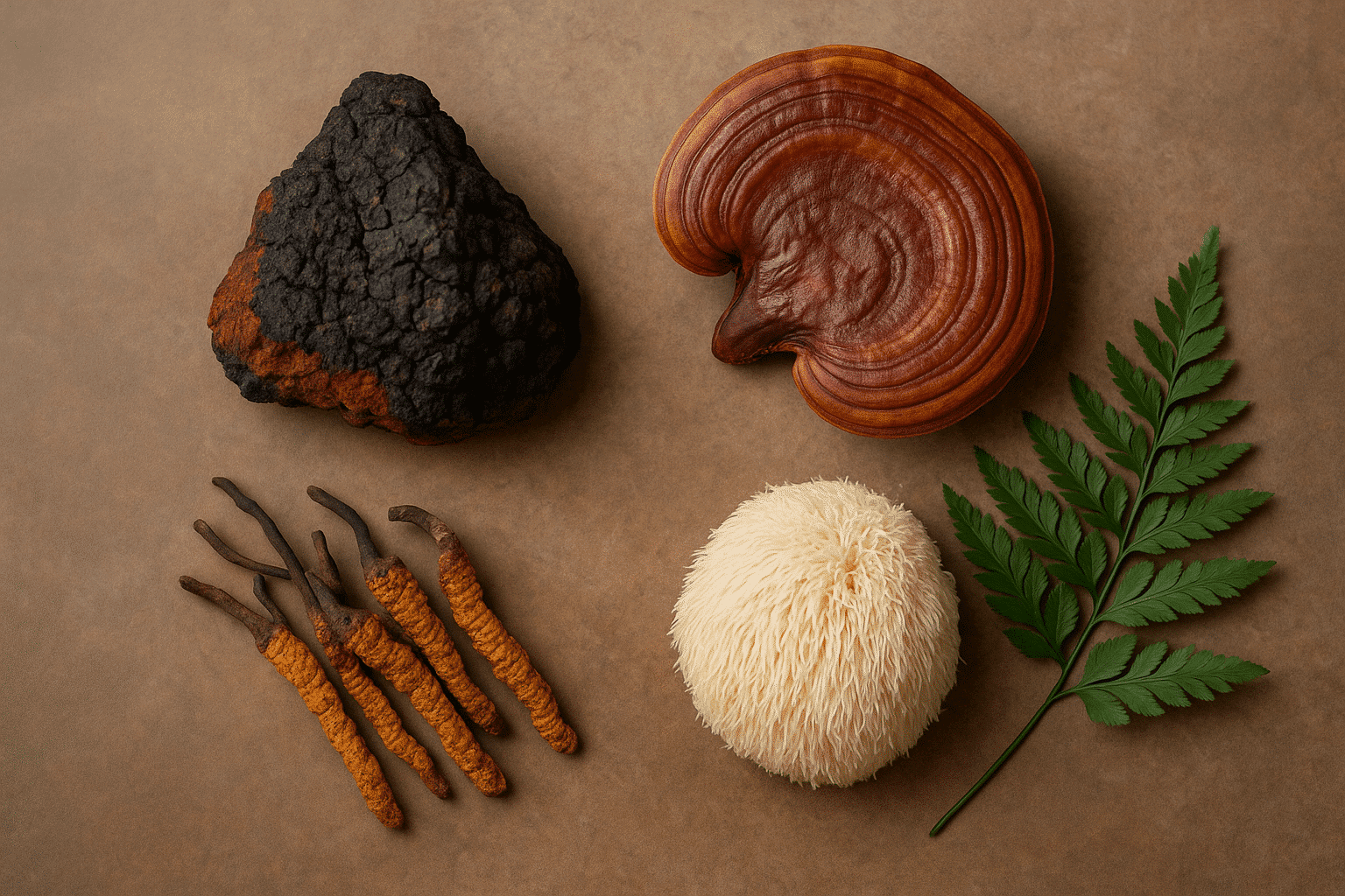 top 4 medicinal mushrooms