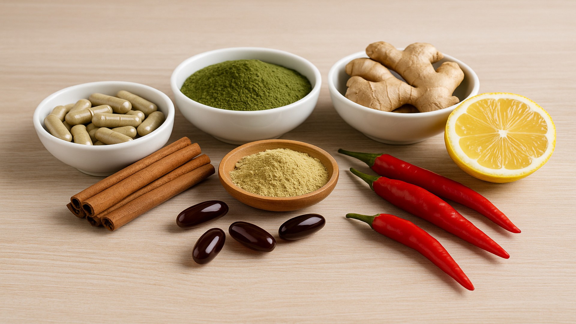 Afvallen met supplementen en kruiden